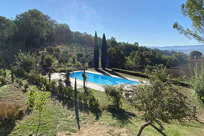 The rolling hills of Umbria